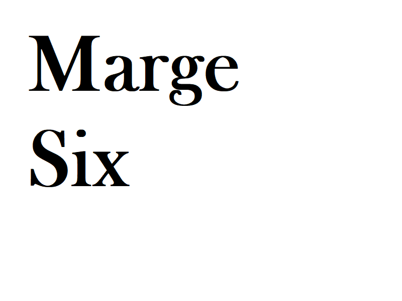 Moving In: Marge Six